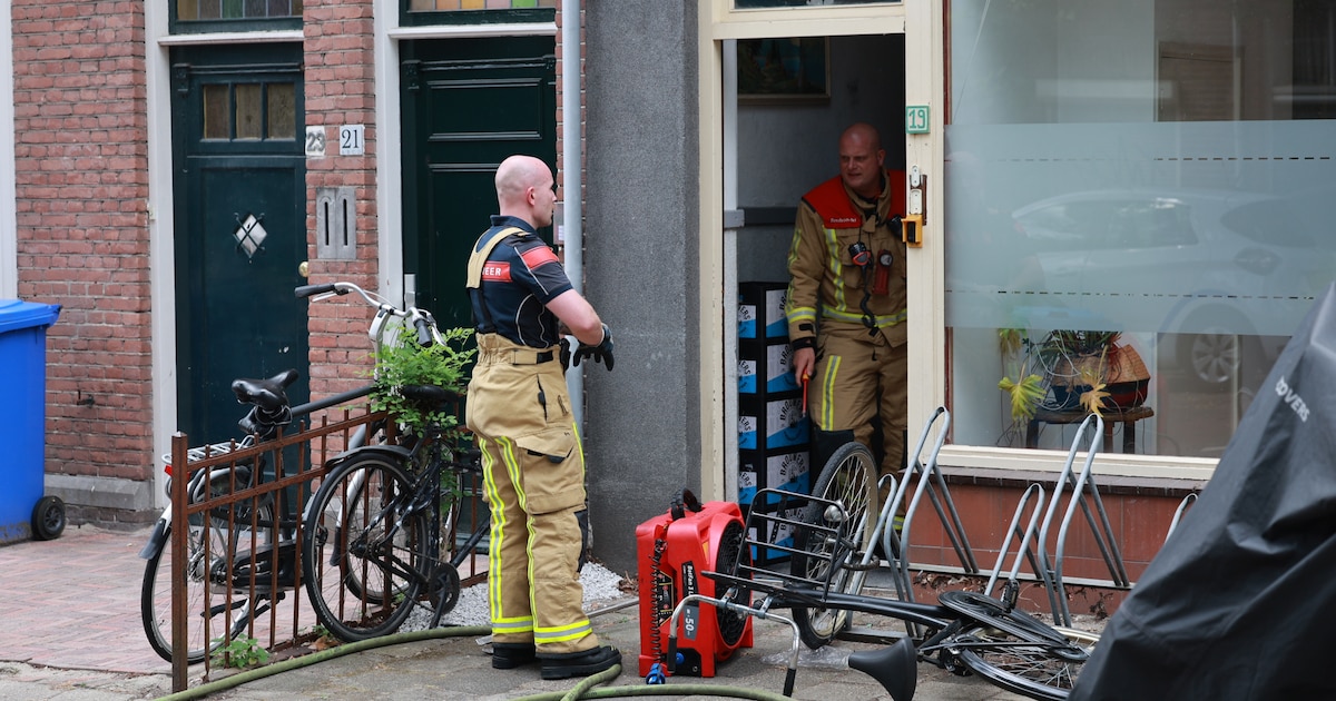 Kleine brand bij studentenhuis op Frederik Hendrikstraat in Delft