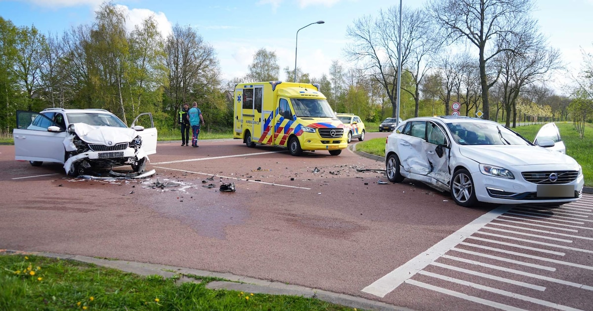 Drie gewonden bij ernstig ongeluk op N980 bij Britil
