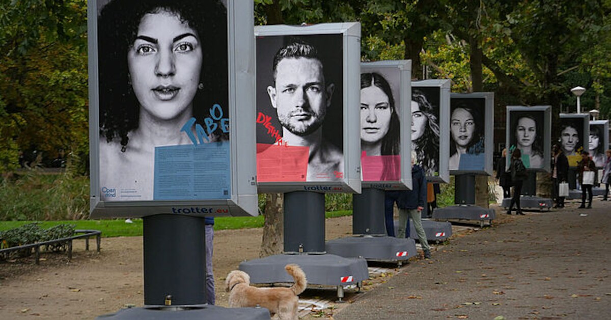 Buitenexpositie in Broek op Langedijk over depressiviteit onder jongeren | Dijk en Waard