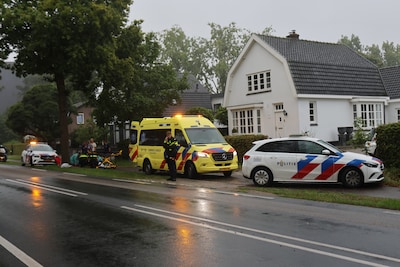Fietser gewond na val op Lunterseweg in Ede