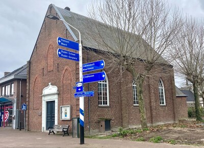 Voormalig protestants kerkje in de steigers voor grondige restauratie