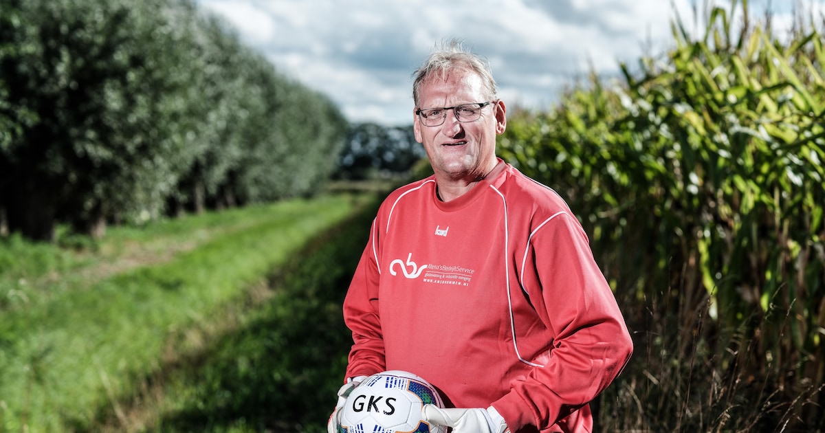 Edwin Susebeek overleefde meerdere stormen met keepersschool