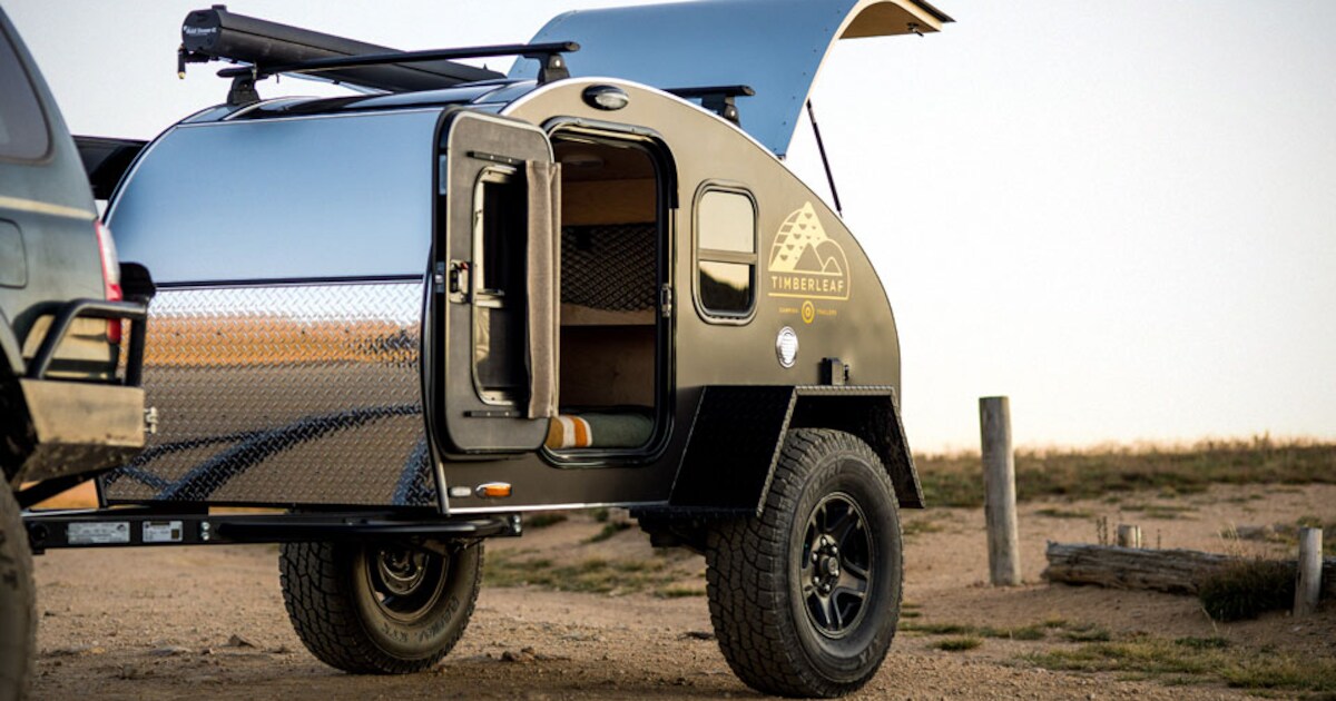 ‘Rugged’ caravan komt tot halverwege de ski-piste | Auto | AD.nl