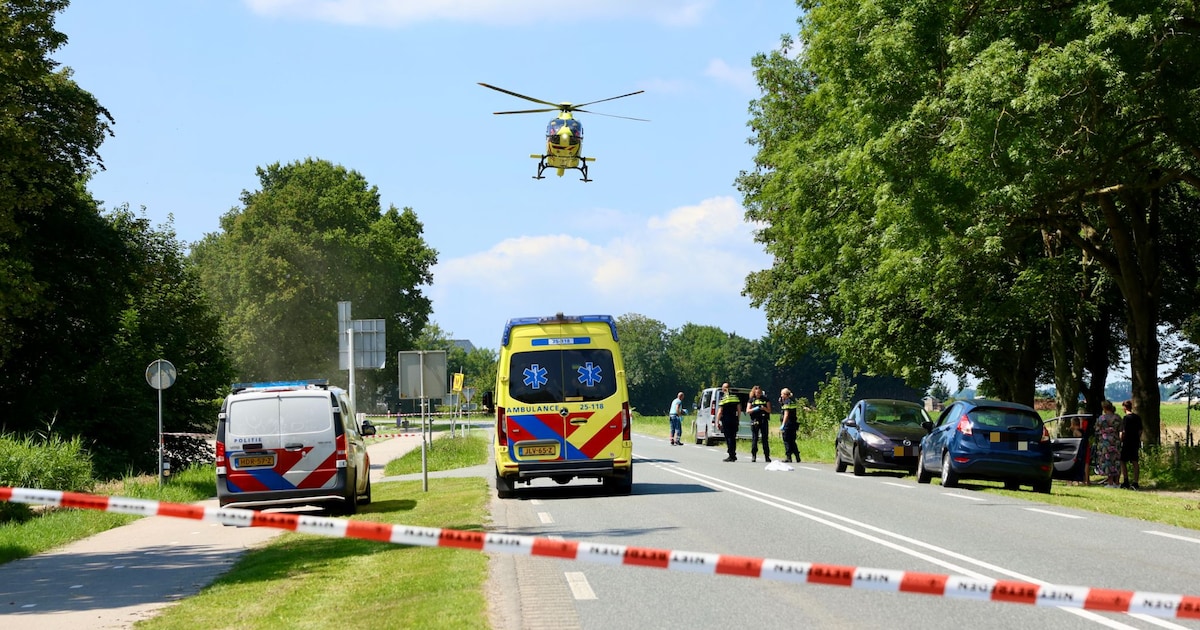 Ernstig ongeval in Bant tussen auto en fietser: man zwaargewond naar het ziekenhuis