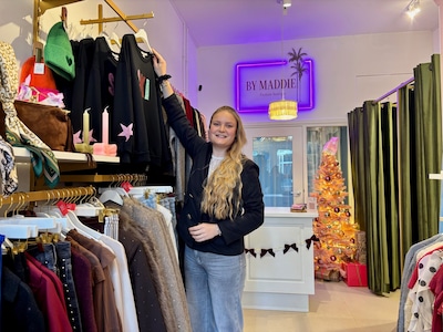 Daphne heeft haar eigen kledingwinkel: 'Het voelt alsof het altijd zo is geweest'