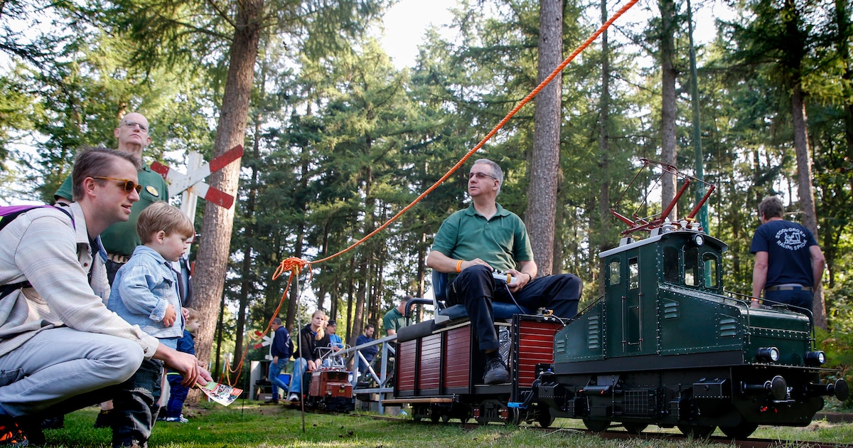 Treinfanaten willen méér nattigheid voelen: droogte bedreigt evenement in bossen van Hollandsche Rad