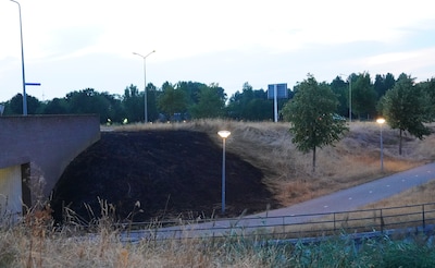 Twee bermbranden kort na elkaar langs weg in Rosmalen