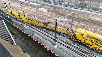 Werktrein ontspoord bij Vught: hele weekend geen treinen tussen Den Bosch en Tilburg