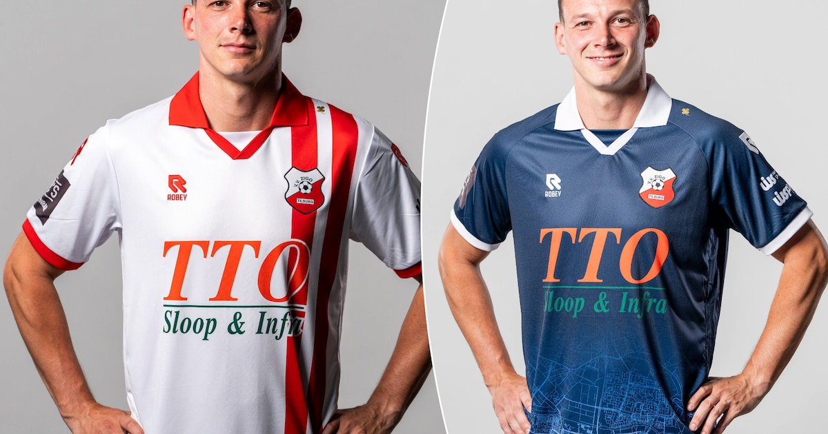 Voetbalclub uit Tilburg onthult jubileumshirt op ‘eredivisiewaardige’ manier: ‘Niet te veel poespas’