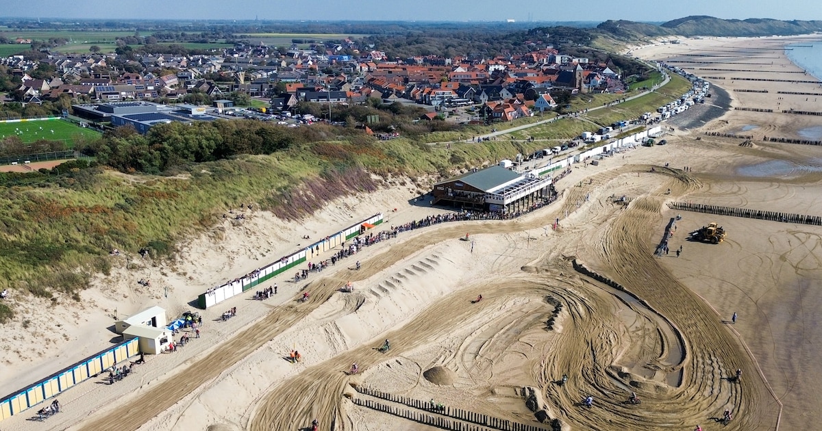 Strandcross Zoutelande gaat dit jaar niet door door te weinig zand