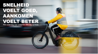 Nieuwe fietsveiligheidscampagne waarschuwt voor donkere en natte najaarsmaanden