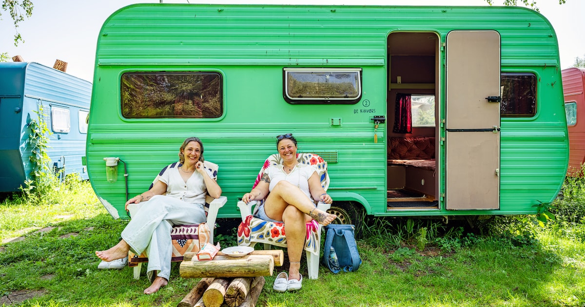 Ontspannen vakantie? Hier hoef je niet te stoeien met de voortent: ‘Het is luxe kamperen’