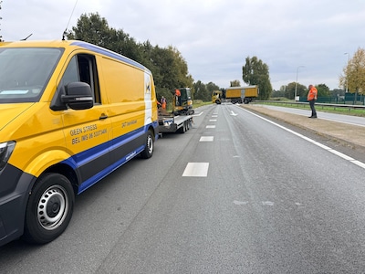 N279 tussen Veghel en Beek en Donk is weer vrijgegeven na diesellekkage