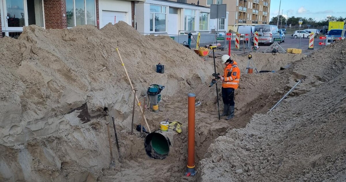 Riool in Trompstraat in Oud Noord weer veilig na herstel | Regio | AD.nl