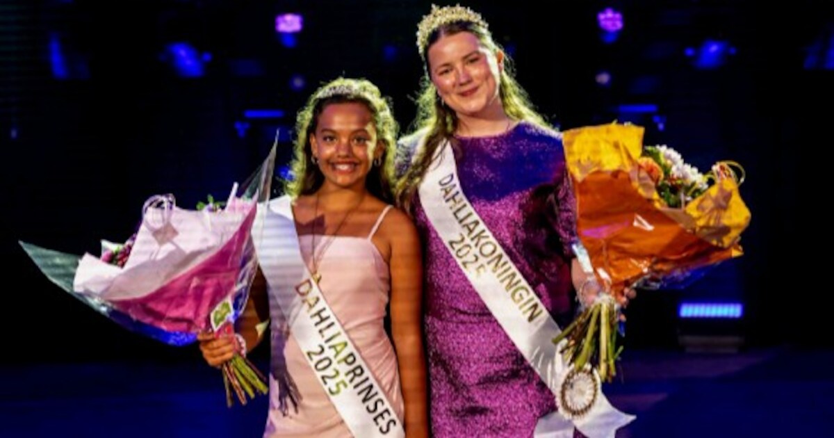 Rebekka (12) uit Vollenhove is Dahliaprinses 2025