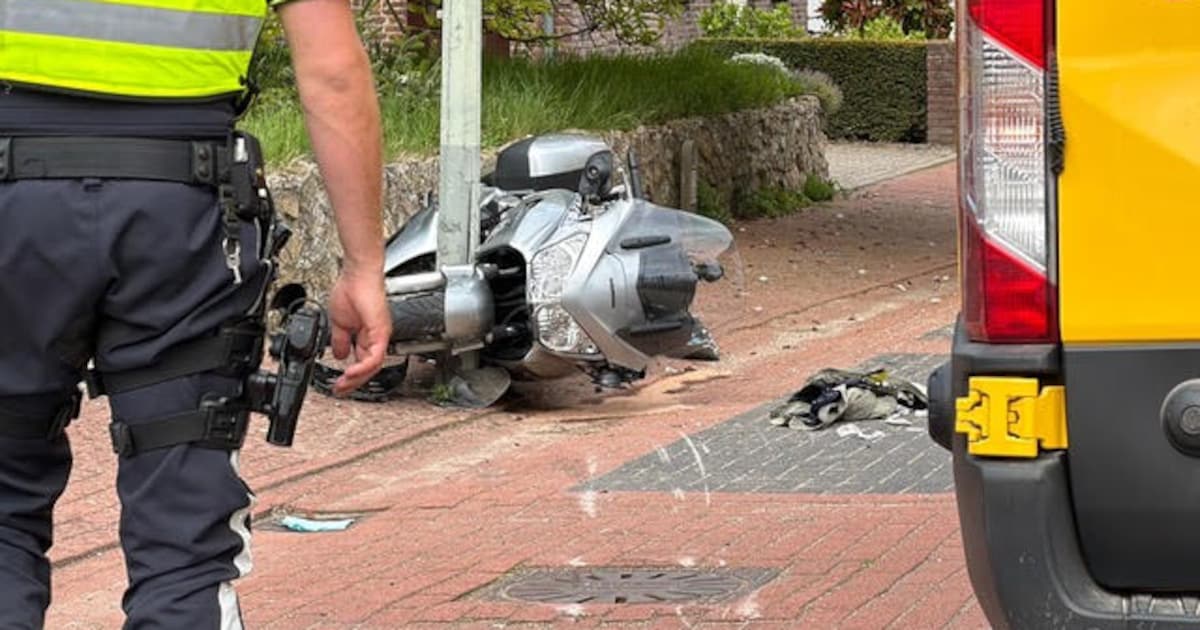 Motorrijder gewond na botsing op de Retersbekerweg in Klimmen