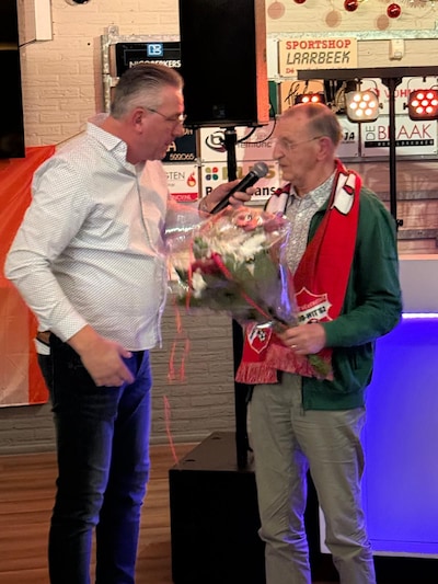 Gerry van der Linden erelid Rood Wit’62: ‘Jij bent Rood Wit’