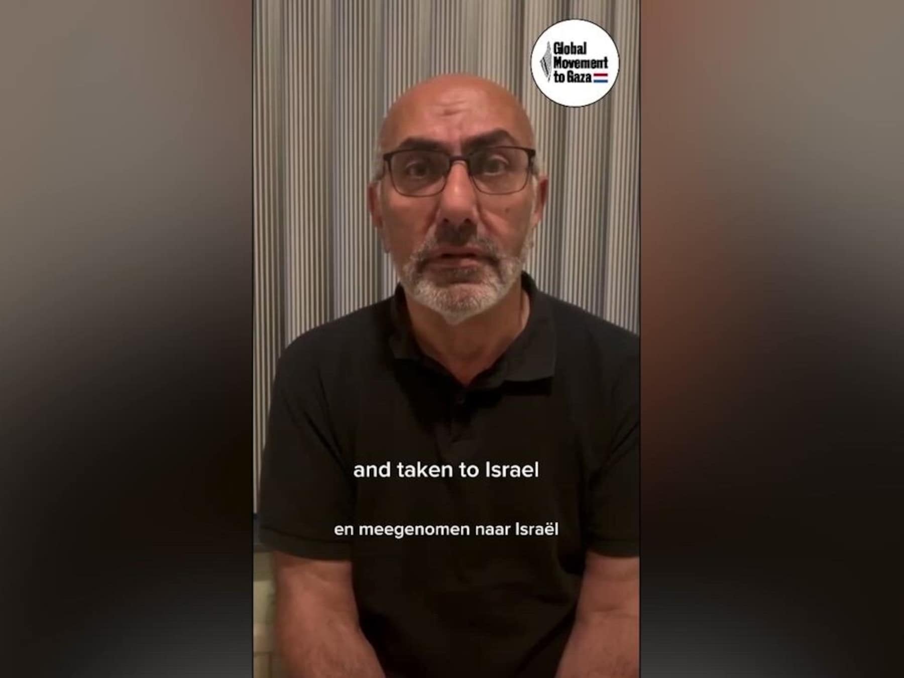 Door Israël opgepakte Nederlander richt zich tot kabinet