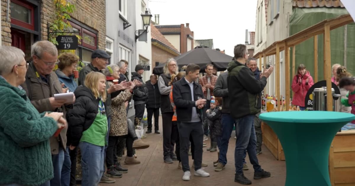 Straatdijk in Dirksland opgeknapt en vergroend