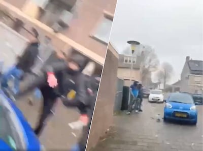 ‘Ze werd uit haar auto getrokken en gestompt’: video van gewelddadige confrontatie in Helmond gaat v