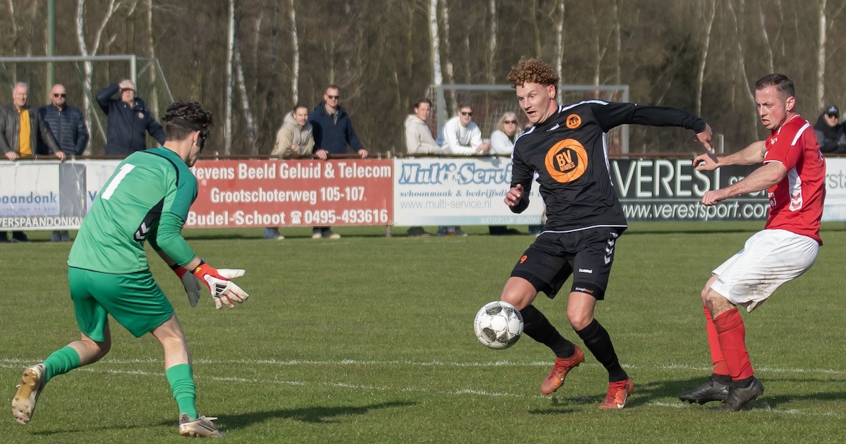 Afgekeurde gelijkmaker breekt Maarheeze op in topper: ‘Kampioensaspiraties zijn weg’