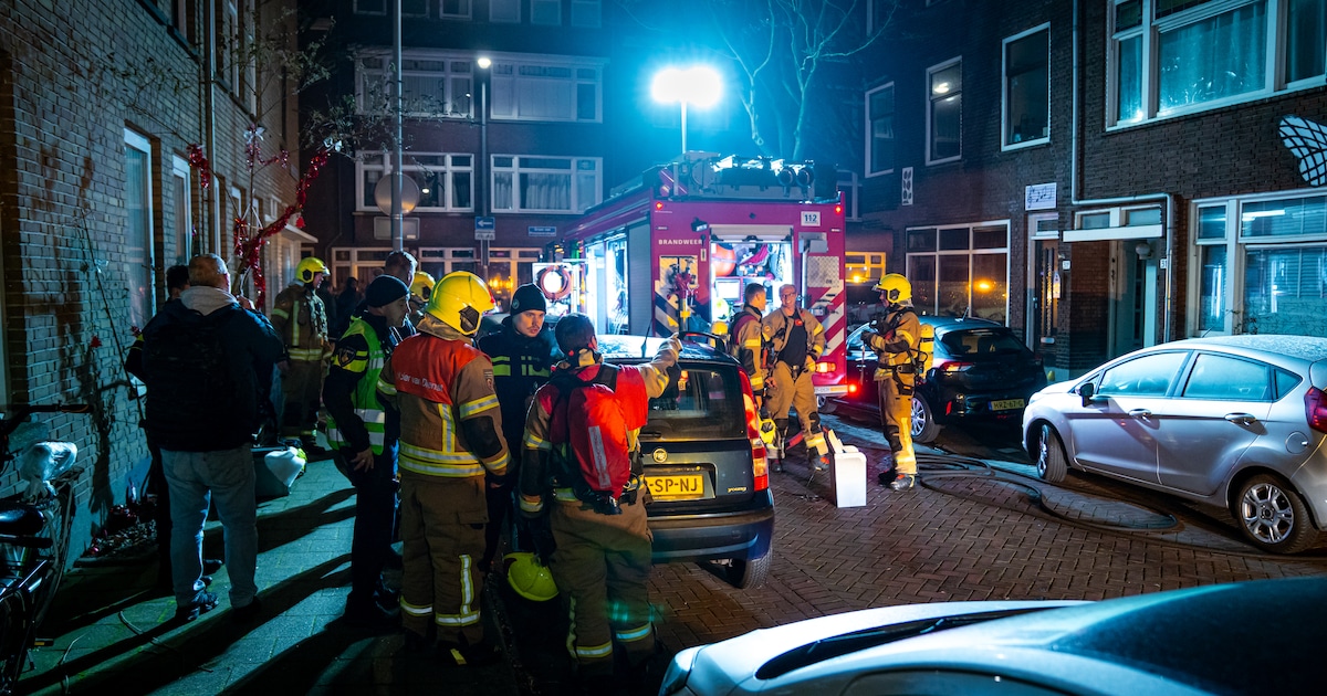 Vrouw gered uit brandende woning in Bergpolder dankzij oplettende buren