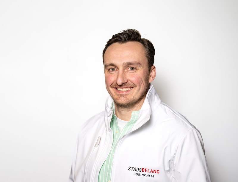 Johan Klein, lijsttrekker Stadsbelang. 