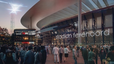 Feyenoord gaat stadionplan van De Ru serieus onderzoeken: ‘We gaan het gesprek aan’