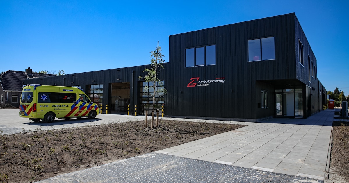 Nieuwe ambulancepost in Winschoten klaar voor gebruik