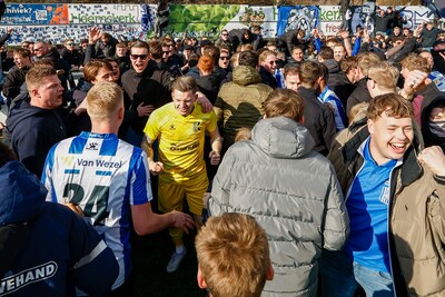 Veldinvasie Quick Boys-fans verboden bij kampioenschap tegen Jong Sparta