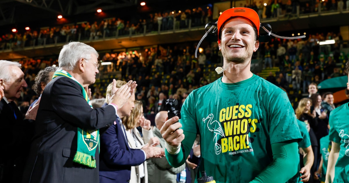 Waarom ze bij het promotiefeest van ADO Den Haag op Mees Kreekels moesten letten: ‘Ben een Brabander