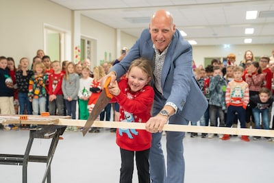 Cortelande krijgt meteen permanent schoolgebouw