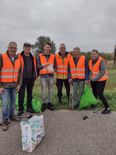 Een bijzondere vondst tijdens het polderjutten
