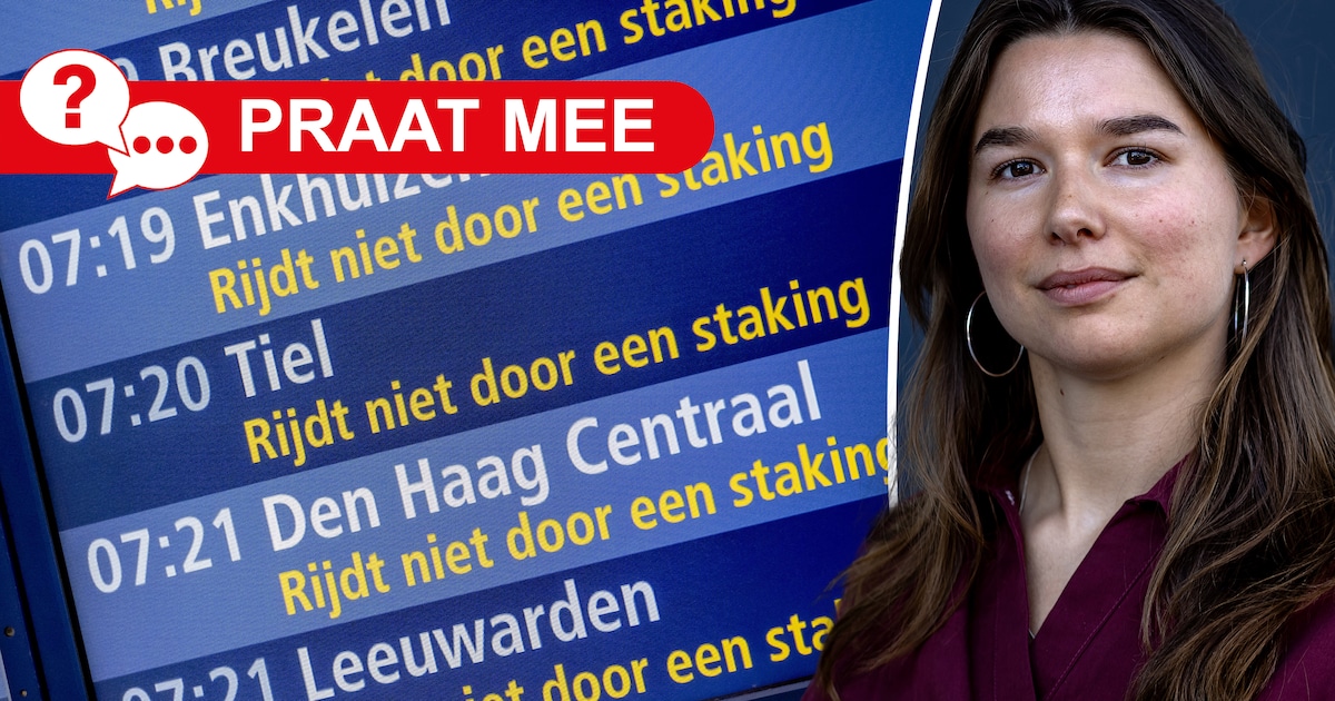 Praat mee??- Geen trein, waarschijnlijk ook geen bus: hoe reis jij woensdag vanuit Bunschoten?