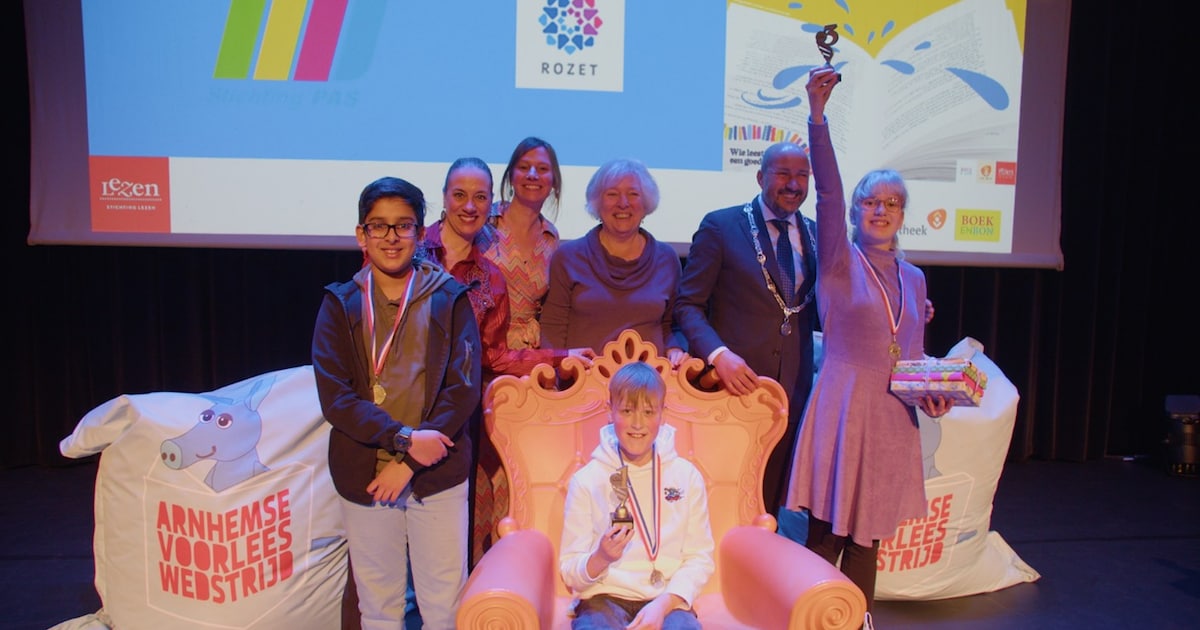 Tijn van Klaveren wint Arnhemse Voorleeswedstrijd