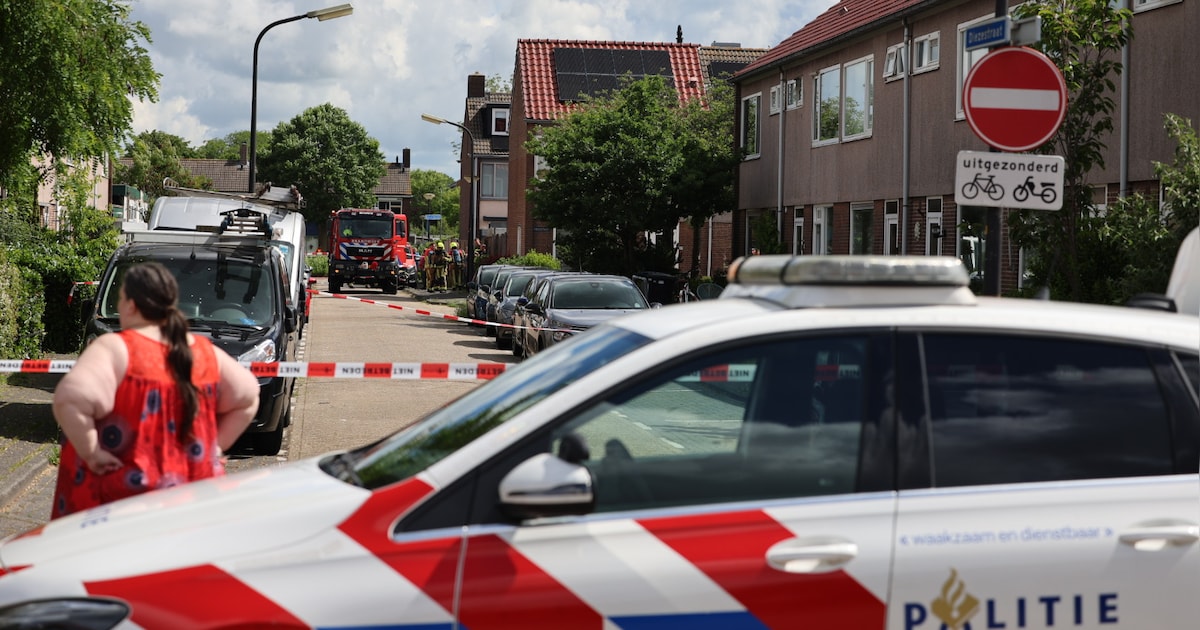Gaslek in woning aan Diezestraat in Beverwijk, vermoedelijk veroorzaakt door werkzaamheden