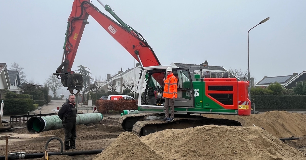 Flink meer groen in de wijk: werkzaamheden De Koog in Uitgeest bijna klaar