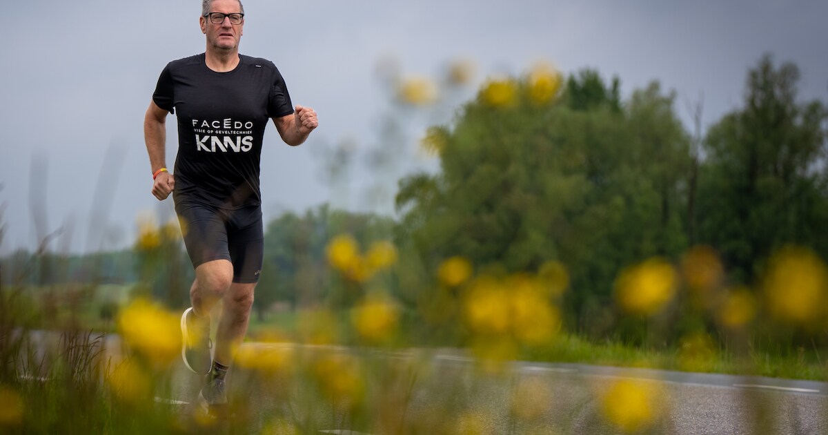 Manfred start loodzware Roparun met zijn dochters na verlies van hun moeder: ‘Je slaapt hooguit twee