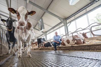 Tubbergse boer puzzelt tien jaar aan systeem dat warmte levert aan sporthal en school, nu kan heel T