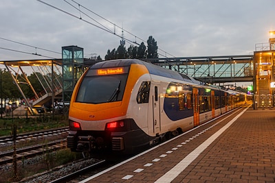 Minder sprinters tussen Boxtel en Eindhoven door defecte bovenleiding