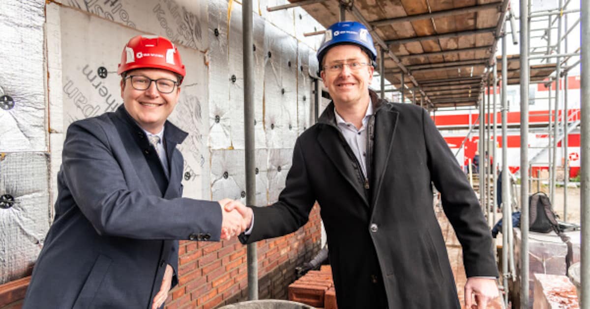 Feestelijke start bouw Nieuwe Vesting in Hellevoetsluis