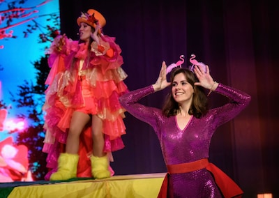 Jolijn (27) uit Lieshout schittert in schaatsmusical Alice in Winterland: ‘Een jaar geleden zat ik d