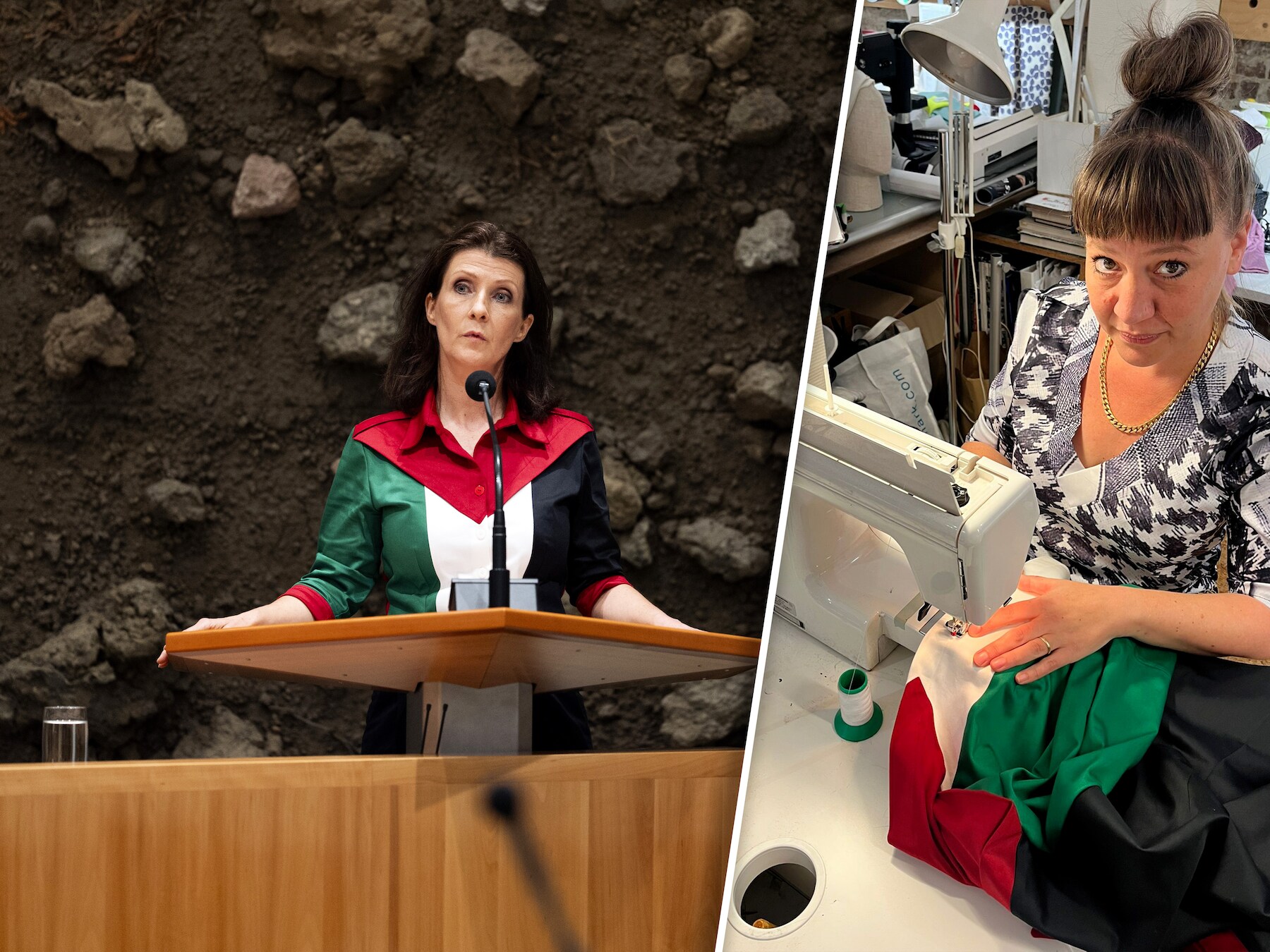 Blouse van Kamerlid Ouwehand leidt tot wereldwijde hype: ‘Ik had er geld mee kunnen verdienen’