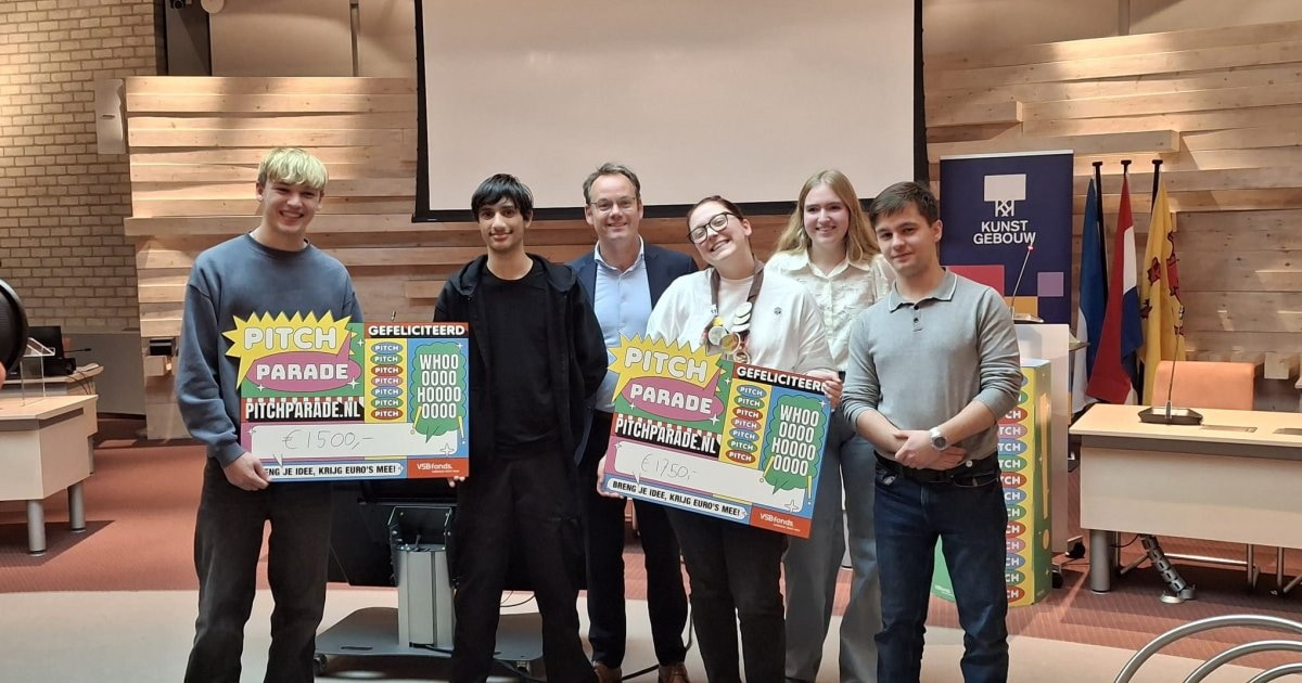 Jongeren beloond tijdens Pitch Parade in Maassluis