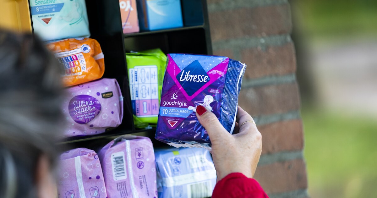Nieuwe Nor biedt nu gratis menstruatieproducten aan in damestoiletten