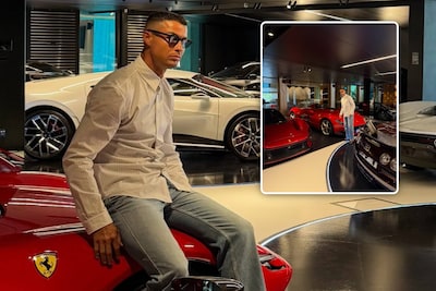 ‘Mijn speelgoed’: Cristiano Ronaldo toont unieke autocollectie die tientallen miljoenen waard is