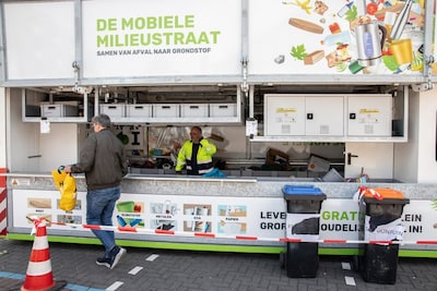 Mobiele Milieustraat komt langs in Woerden voor afval inleveren én scheiden