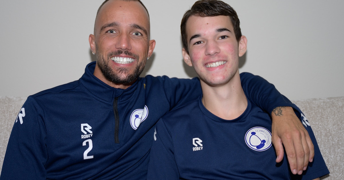 Dani (17) debuteert voor DWO en speelt samen met vader Bas: ‘Dit was een droom van ons allebei’