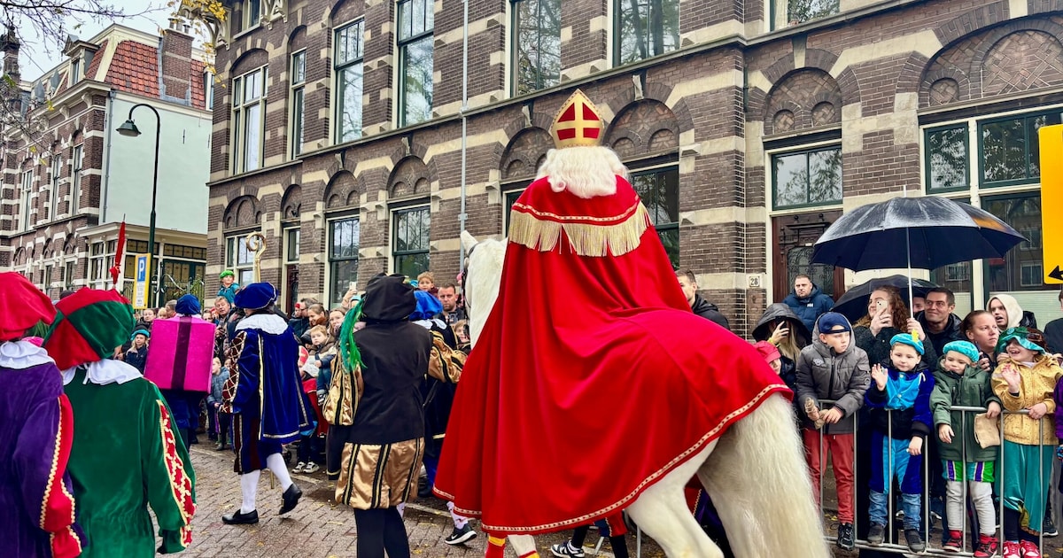 Video! Zo zag de sinterklaasintocht in Gouda eruit