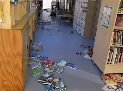 Beelden van enorme ravage op basisschool verspreid via TikTok, politie onderzoekt filmpjes